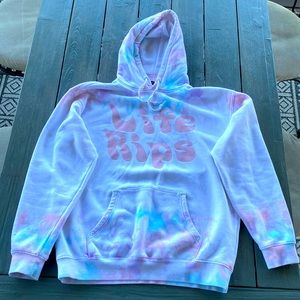 Chris D’Eia Life Rips Custom Dye Hoodie